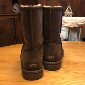 Leather uggs